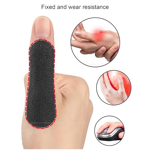 10 Pairs Finger Tape for BJJ, Bouldering, Athletic Finger Pre Cut Fixing Stretch Hydrocolloid Tape for Volleyball Climbing Basketball
