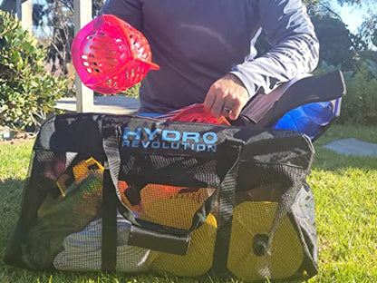 Hydrorevolution Mesh Duffle Bag - Rubberized Mesh and Durable Polyester
