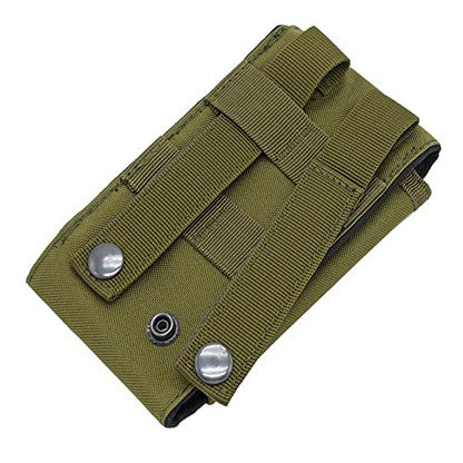 Universal Tactical MOLLE Holster Army Mobile Phone Belt Pouch EDC Security Pack Carry Accessory Kit Waist Bag Case Compatible iPhone 13 Pro X XS Max XR 7 8 6/6s Plus for Samsung Galaxy S10 S9 S8 Plus - color: #C (Big)