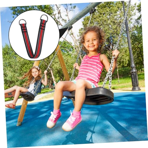 GALPADA 2Pcs Heavy Duty Connector Strap Versatile Safety Strap for Swings Hammocks and Aerial Durable Buckles for Outdoor Use Easy Setup and Reliable