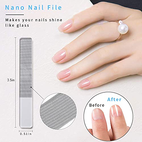 Nail Clippers Set,Fingernail Toenail Clippers for Thick Nails,Nail Clipper for Adult Men Women Seniors - size: Silver with carry sack