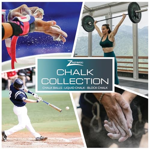 Z Athletic Block Chalk for Gymnastics, Weightlifting, Rock Climbing, Crossfit (Multiple Sizes Available) - style: 2oz Block (Box of 288 - 36lb Total)
