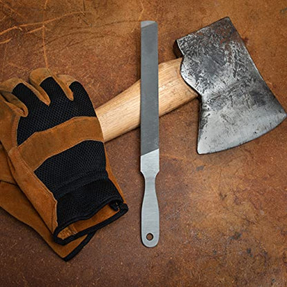 Nicholson 8" Rectangular Double/Single Cut Axe File - 06706NN, Multi, One Size