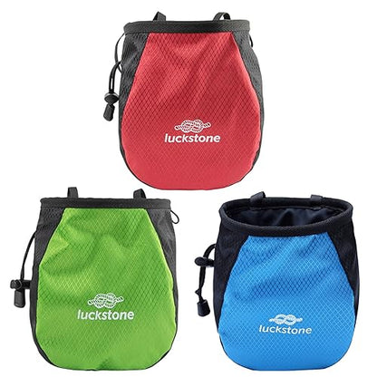 Rock Climbing Chalk Bag Adjustable Drawstring Chalk Bag Bouldering Chalk Bag Bucket for Rock Climbing Weight Lifting Portable Bouldering Chalk Bag Bucket