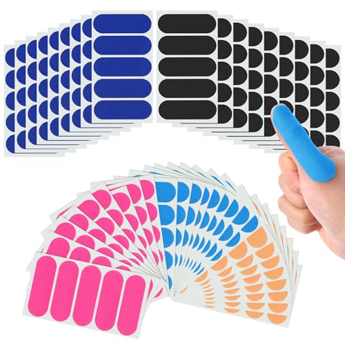 Bowling Tape, Bowling Finger Tape, 100PCS Bowlers Thumb Tapes 5 Colors Bowling-Tape for Fingers for Bowlers Exercise Sport (7.5x2.5 cm