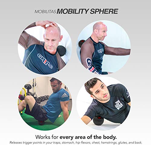 Mobility Sphere - 5 Inch Large Massage Ball Roller, Myofascial Release Ball & Psoas Release Tool - Trigger Point Massage Tool, Foam Roller Mobility for Muscle Recovery