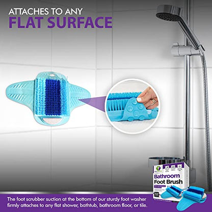 in Shower Foot Scrubber with Pumice Stone