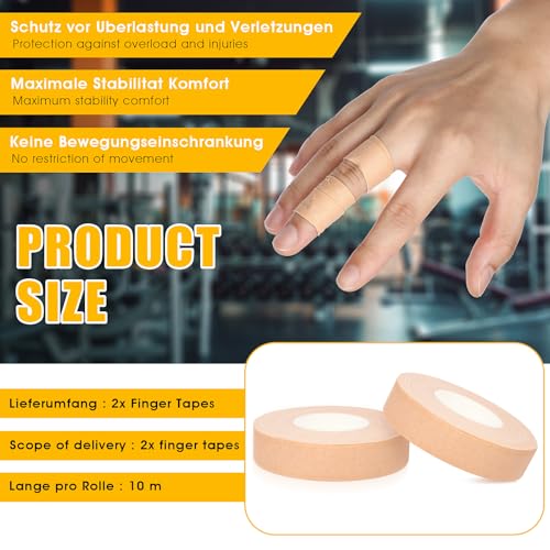 COMNICO Finger Tape A - color: Skin Color, size: 2 Rolls