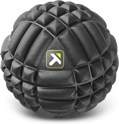 TRIGGERPOINT Performance Grid X Massage Ball for Deep Tissue Massage and Exercise Recovery, Black (Pack of 12) - size: 1 Count (Pack of 12)
