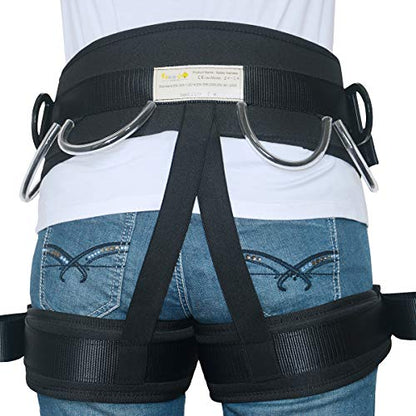 Climbing, Safety Safe Seat Belt for Outdoor Tree Climbing, Outward Band Expanding Training Large Size,Climbing Gear