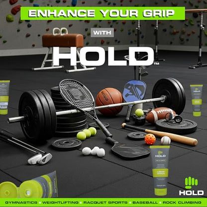 HOLD Liquid Sports Chalk for Climbing, Weightlifting, Gymnastics & Powerlifting – No Additives, Non-Toxic, Sweat-Resistant, Strong Grip Performance - style: Citrus scented