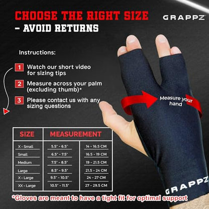 Finger Support Athletic Compression Gloves, Splint Alternative, Unisex S | Athletic Buddy Tape & Trigger Finger Sleeve & Brace, Arthritis Pain Relief & Joint Stabilizer for All Sports - size: Small, style: Original Glove