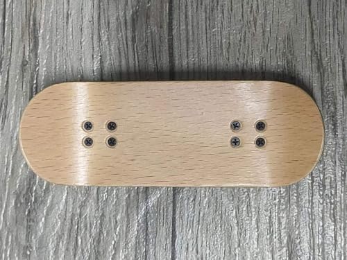 LEEFAI Professinal Fingerboard Complete 34mmx96mm Maple Wood 5 Layers Wood UV Printing Alien Deck-The Beginner Board with Professional Single AxleTrucks and Ball Bearing Wheels