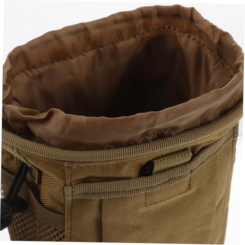Yardwe Outdoor Utility Waist Pouch Adjustable Lightweight Drawstring Chalk Bag for Climbing and Bouldering Durable Multipurpose Fanny Pack Efficient Storage for Outdoor Supplies