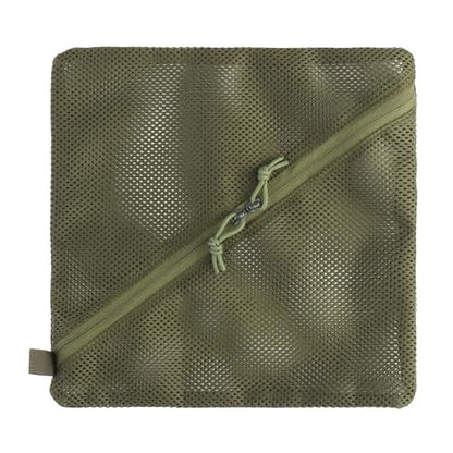 Tactical Mesh Pouch Insert, Modular Utility Admin Pockets Travel Organizer EDC Zipper Pouch 6X12,12X12 - color: RG, size: 12"x12"