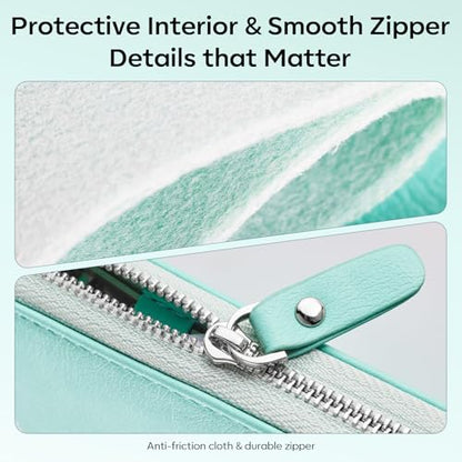 FAMILIFE Manicure Kit for Women, Professional Manicure Set Nail Clippers Set 11 in 1 Stainless Steel Pedicure Tools Nail Kit Men Grooming Tool with Portable Green Travel Case for Home, Travel - color: Green