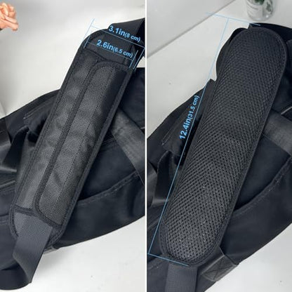 FIEIL Extra Thick Shoulder Strap Pad, Universal Replacement Shoulder Pad, for Shoulder Bags, Guitar Strap, Detachable Shoulder Strap Pad Pads Help Relieve Shoulder Pain(Sandwich Mesh) - size: Sandwich Mesh