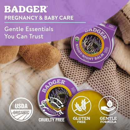 Badger Night Night Balm - 2 oz Tin - size: 2 Ounce (Pack of 1)
