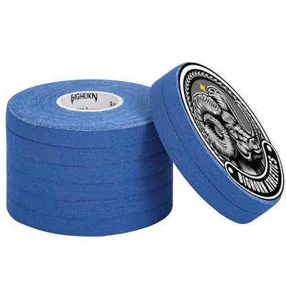 Bighorn Athletics Jiu Jitsu Finger Tape | Residue-Free Athletic Finger Tape for Sports & Injuries: Rock Climbing, Volleyball, Football, Basketball, Hands & Toes | 0.3-Inch x 45-feet, 8-Rolls, Blue | Residue-Free, For Sports & Injuries, Jiu Jitsu, Rock Cli