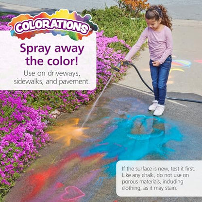Colorations Jumbo Washable Chalk, Set of 126, Each Piece 4" x 1" | Bulk Outdoor Play Supplies, Non-Toxic, Ages 4+, Classroom Must Haves, Party Favors - style: 126 Pieces