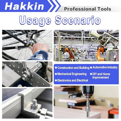 252Pcs 1/4-20 Hex Bolts and Nuts Kit, Stainless Steel Nuts and Bolts Assortment Kit, Fully Threaded Hex Bolt 1/4-20 x 1/2”, 3/4”, 1”, 1-1/2”, 2”, 2-1/2”, 3” Screws Nuts Flat Lock Washer Kit Hakkin - size: Set 12: 1/4-20