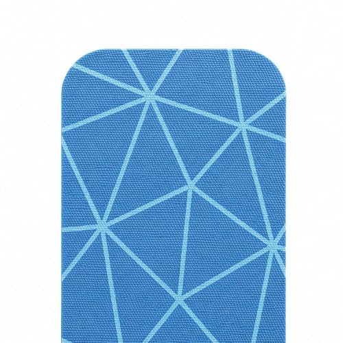 Dragon Tape Copper Infused Kinesiology Tape, Blue, Single Roll | 20 Precut Strips per Roll, Water Resistant, Elastic Athletic Tape, Muscle Strain & Joint Support, Weightlifting & Recovery - color: Blue, size: Single Roll