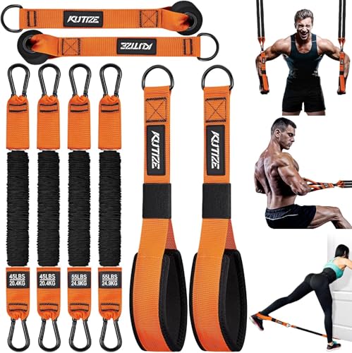Resistance Bands, Pull Up Assistance Bands, Heavy-Duty Tricep Workout Equipment for Pushdowns, Bicep Curls, Face Pulls, Home Gym Equipment Training for Back, Abs, Triceps, Biceps, Arms