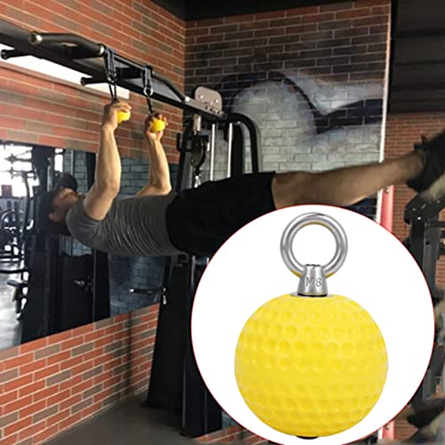200KG Pull Up Ball Grip, NonSlip Rock Climbing Holds Pull Up Power Ball for Strength Training Attachment Home Gym Workout Pull Up Handles