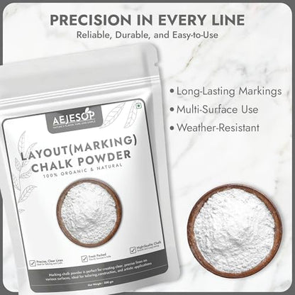 AEJESOP Marking Chalk Powder, 7oz (200g)