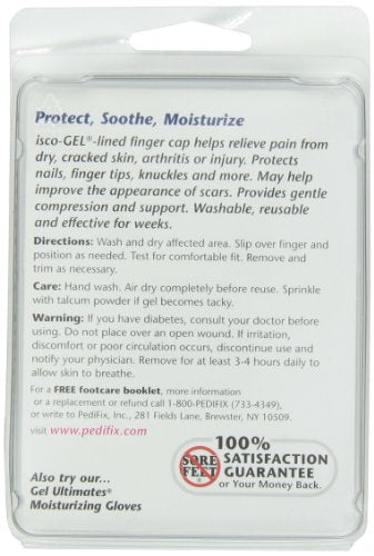 PediFix Dexterity Fabric-covered Finger Protector with Visco-gel Large