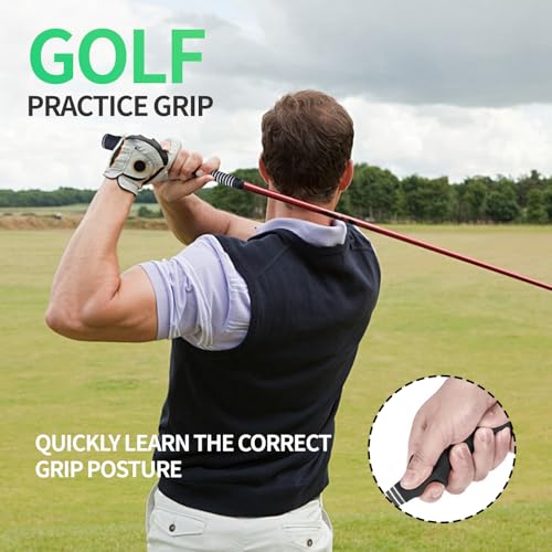 Right-Hand Golf Training Grip Golf Club Grip Teaching Right-Handed Practice Aid RH Practice Aid Golf Swing Trainer Accessories