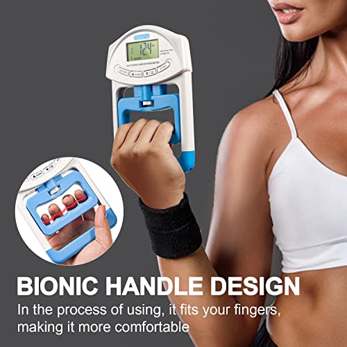 Handeful Grip Strength Tester, Hand Grip Dynamometer, Electronic Handgrip Testing for Sports Home School Use