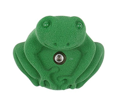 Atomik Rock Climbing Holds Large Bolt-On Tree Frog in Green