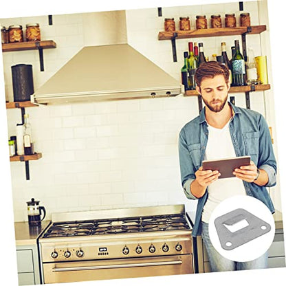 Veemoon Essential Kitchenware: 10pcs Range Hood Hooks Stove Fan Filter Easy Install Pot Hangers