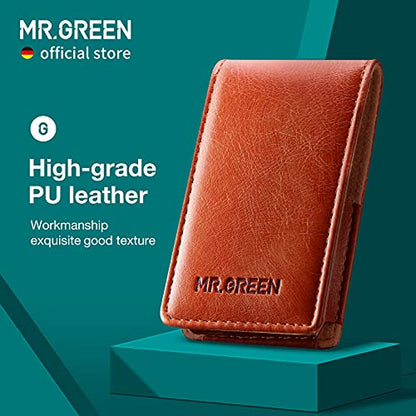 MR.GREEN Portable Manicure Sets Pedicure kits Stainless Steel Nail Clippers Tool Travel Grooming Case Nail Scissors Gift Box (Mr-6104) - color: Mr-6104
