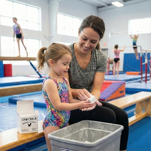 Taiwanese Gym Chalk – Premium Magnesium Carbonate Blocks for Weightlifting, Rock Climbing & Gymnastics – High-Grip Hand Chalk – Available in 1 lb, 24 lbs, or 36 lbs - size: 24 Pack