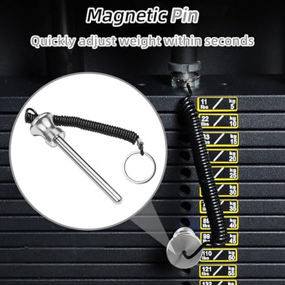 3pcs Weight Stack Pin - color: Silver-3pack