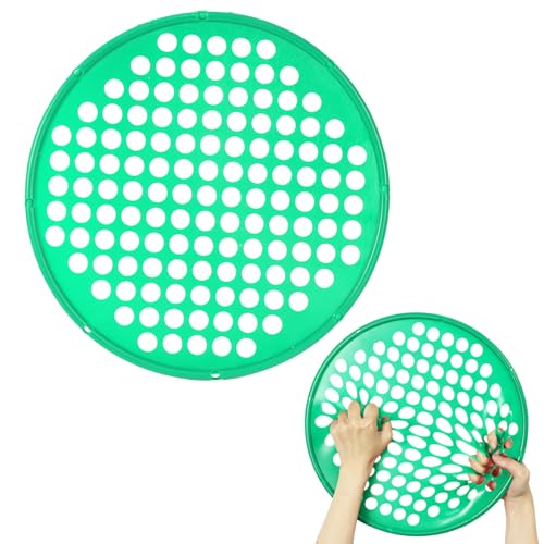 ZHIAMZ Hand Exercisers for Strength, Hand Exercise Web, Finger Exercise | Latex-Free Tear-Resistant Hand Exercise Web for Finger & Hand Strength, Physical Therapy Rehab, Portable 7-Inch - color: PLUS-Green