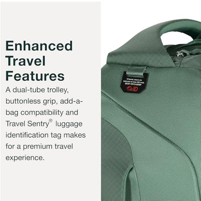 Osprey Sojourn Shuttle 36"/130L Wheeled Duffel Luggage, Koseret Green - color: Koseret Green, size: 36"/130L
