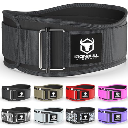 Weight Lifting Belt for Men and Women - Great for Squats, Deadlift, Lunge, Exercises and Training - Best for Olympic, Cross-Training and Bodybuilding Workout - color: Black, size: Medium