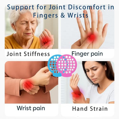 Finger Exerciser & Hand Therapy Equipment (2-Pack) – Finger Stretcher for Finger Strengthening, Grip Training, and Physical Therapy | Hand Exercise Web with Dual Resistance Levels