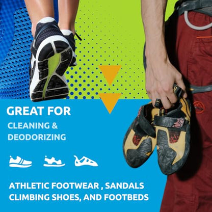 Nikwax Footwear Refresh, Cleaner for Active Footwear, Running Shoes, Sandals, Climbing Shoes, Insoles & Sneakers