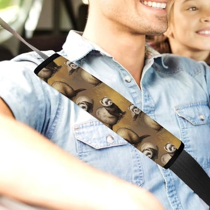 2 Pack Breathable Car Seat Straps Shoulder Pads for Elderly Support, All Vehicles, Cute Ferret Seat Belt Cushion, Neck and Shoulder Support - color: Pattern 624
