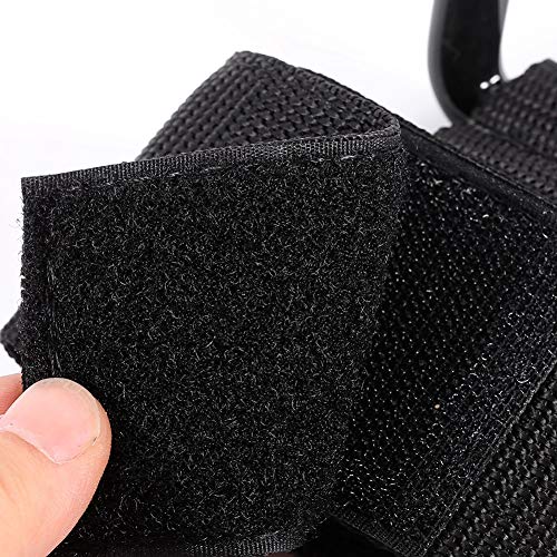 Weight Lifting Straps with Hook | Wrist Support for Heavy Lifting/Deadlifts/Pull - Ups | Adjustable Gym Hook Grip Strap | Helps Avoid Grip Loss & Wrist Strain