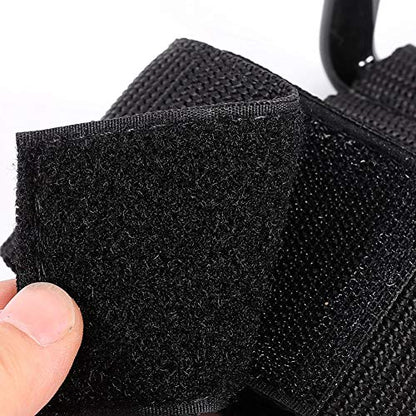 Weight Lifting Straps with Hook | Wrist Support for Heavy Lifting/Deadlifts/Pull - Ups | Adjustable Gym Hook Grip Strap | Helps Avoid Grip Loss & Wrist Strain