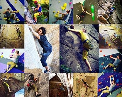 Ucraft "Xlite Rock Climbing Bouldering and Yoga Knickers ¾ Men's and Women's Capri Pants. Lightweight, Stretchy, Breathable - color: Graphite, size: Small