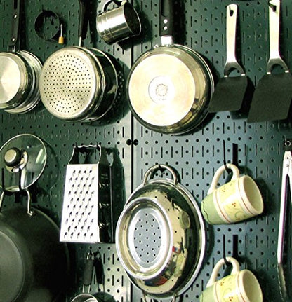 Green Metal Pegboard by Wall Control - 2 Pack - color: Green