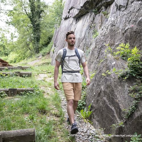 Petzl, Bug Backpack Gray, Backpack for single-day multi-pitch climbing - color: Gray