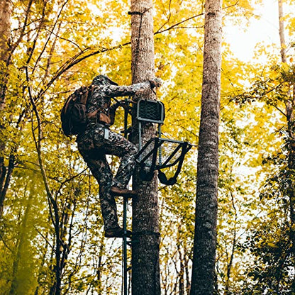 Rivers Edge® Universal Backpack Straps, Fits All Hang-On Treestands, Extra-Wide Padded Shoulder Straps, Fully-Adjustable, RE782