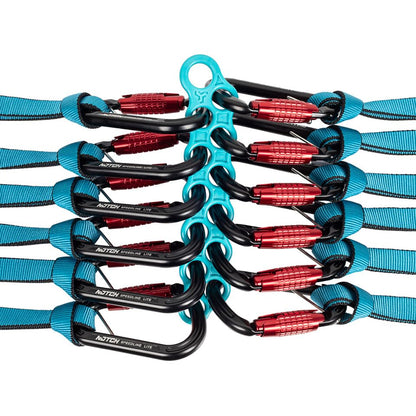 Notch Speedline Speedrack Holds up to 12 Slings with Extra Carabiner Hole (99409)